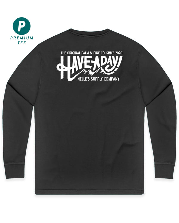 HaveADay MTN Long Sleeve Premium Tee