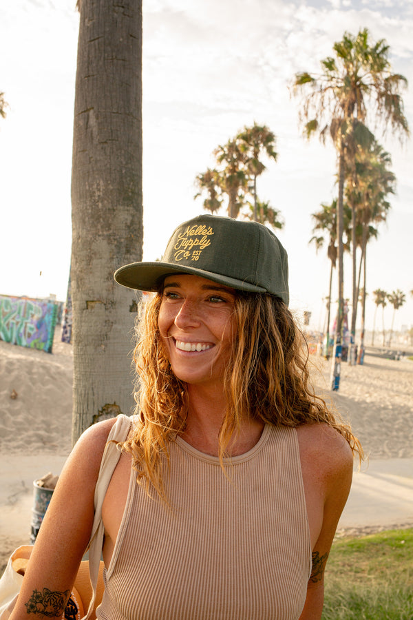 Handwritten Hemp Snapback