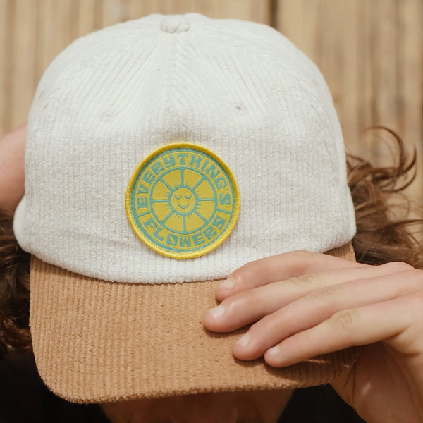 Sunflower Corduroy Snapback